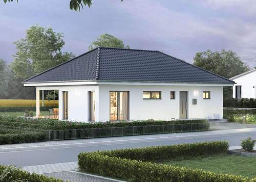 auch mit Walmdach möglich - Bungalow mit 108,00 m&sup2; in Naunhof zum Kaufen