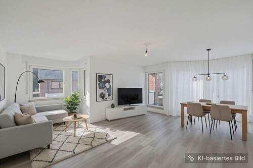 Wohnen Visualisierung KI - 2 Zimmer Etagenwohnung zum Kaufen in Dortmund