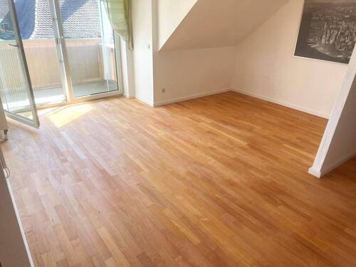 Wohnzimmer - Etagenwohnung mit 56,00 m&sup2; in Aulendorf zum Kaufen