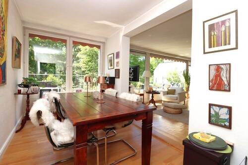 Esszimmer - 4 Zimmer Etagenwohnung zum Kaufen in Hamburg