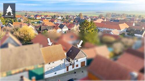 Luftbild - Mehrfamilienhaus, Wohnhaus mit 100,00 m&sup2; in Aspenstedt zum Kaufen