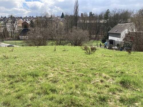 Ansicht 1 - Großes sonniges Baugrundstück in Südhanglage von Lengenfeld