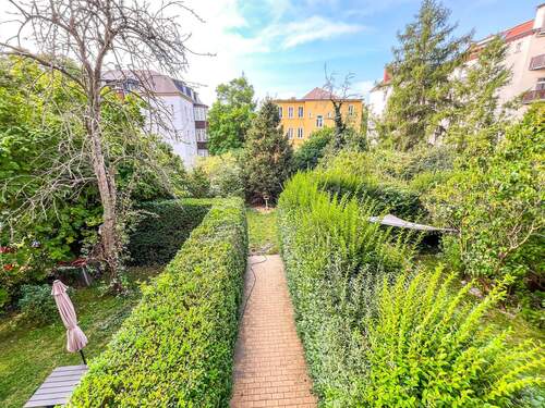 Blick in den Hof - 
