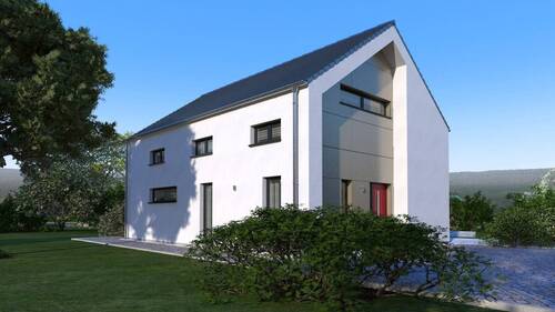 Ansicht Eingang Trespa - 