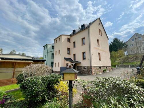 Hausansicht Hofseite - Einfamilienhaus mit 220,00 m&sup2; in Oederan zum Kaufen