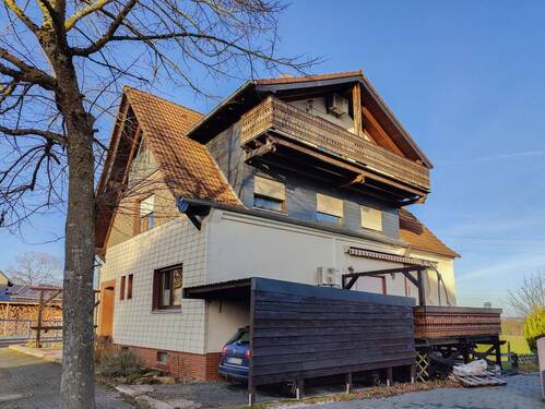 Hausansicht - Mehrfamilienhaus, Wohnhaus zum Kaufen in Flammersfeld