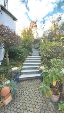 Treppe zum Eingang - Einfamilienhaus mit 180,00 m² in Burgbernheim zum Kaufen