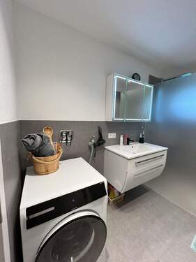 Badezimmer mit WM Anschluss - 