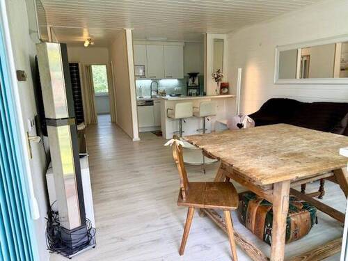 Blick in das Wohnzimmer - 2 Zimmer Terrassenwohnung in Bad Lauterberg