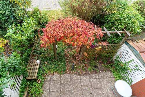 Blick auf die Terrasse - 