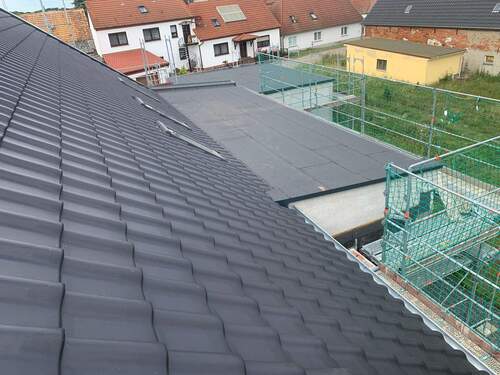 Dachziegeleindeckung - 