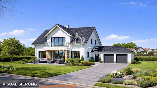 KI generiertes Beispielbild / VISUALISIERUNG - ***Attraktives Baugrundstück in Top-Lage von Vilshofen - Wohnen & Investieren mit Zukunft!***