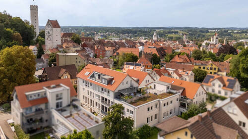 Luftbild - 4 Zimmer Etagenwohnung zum Kaufen in Ravensburg
