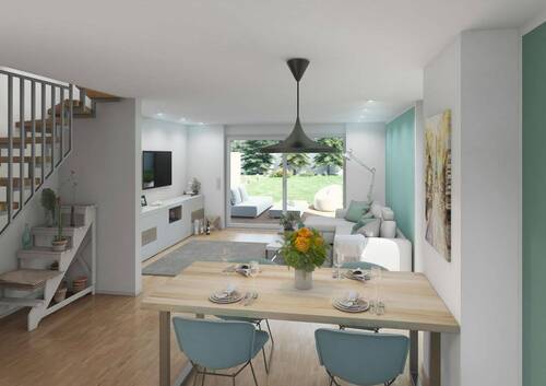 Wohn-Essbereich Erdgeschoss - 