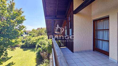 Großer überdachter Balkon - 