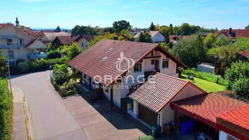 Luftansicht Nord-West - 5 Zimmer Einfamilienhaus in Kirchham