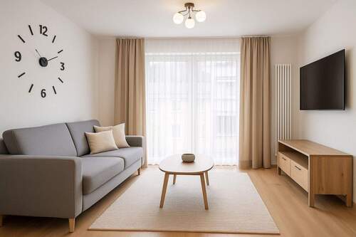 Konzept-Wohnzimmer - Gepflegte 1-Zimmer-Wohnung mit Komfort