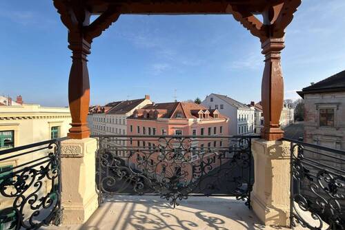 Blick vom Eckbalkon - 