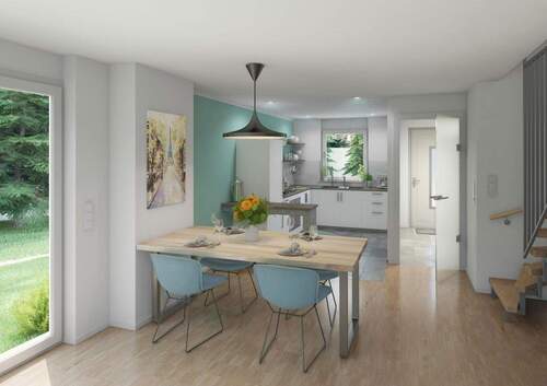 Wohn-Essbereich Erdgeschoss - 