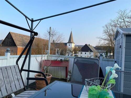 Aussicht vom Balkon - 