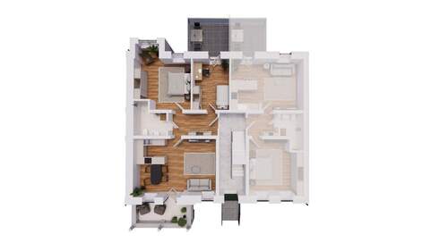 3-Zimmer-Wohnung - 