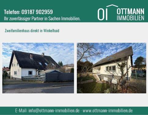 Eingangsbild - Großzügiges Zweifamilienhaus in Winkelhaid