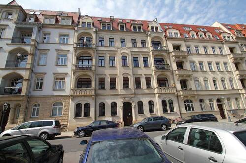 Aussenansicht - Regierungsviertel: Schöne 2-Raumwohnung im sanierten Altbau WB 4.OG links E11