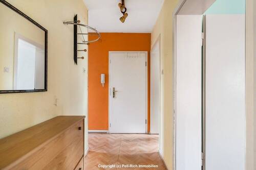 Eingangsbereich - 2 Zimmer Etagenwohnung zur Miete in Karlsruhe