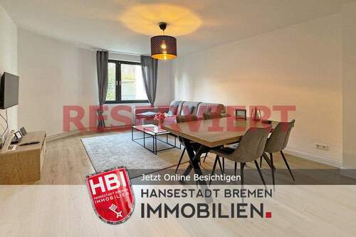 Reserviert - Neustadt Lichtdurchflutete Wohnung mit Sonnenbalkon und moderner Einbauküche