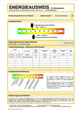 Energieausweis - 