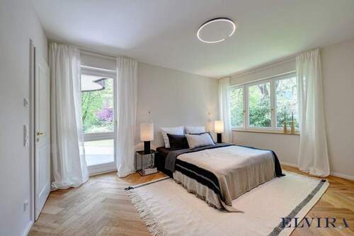 Exklusives Schlafzimmer - ELVIRA, Harlaching - Zeitlose Eleganz: Traumhafte 3,5-Zimmer-Wohnung in Bestlage!
