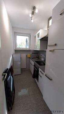 Küche - Etagenwohnung mit 54,00 m² in München Obermenzing zur Miete