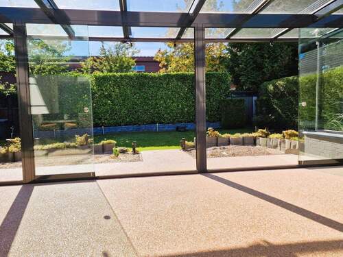 Blick in den Garten Haus A - 