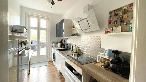 Küche - Terrassenwohnung mit 139,00 m&sup2; in Berlin zum Kaufen