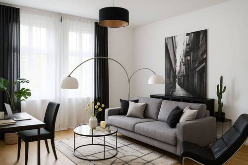 Arbeitszimmer (visualisiert) - 