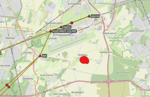 Flugbereich - 