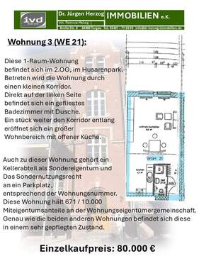 Wohnung 3 - 7 Zimmer Etagenwohnung in Torgau