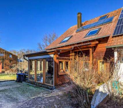 Süd mit Anbau Winter - 7 Zimmer Doppelhaushälfte in Pfrondorf / Tübingen