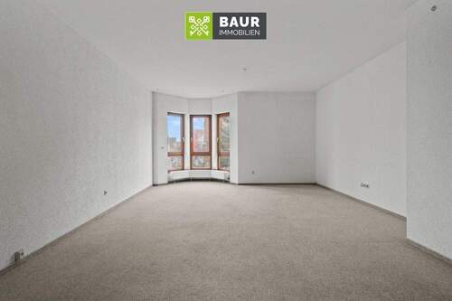 Wohnzimmer - Etagenwohnung mit 67,00 m&sup2; in Bad Schussenried zum Kaufen