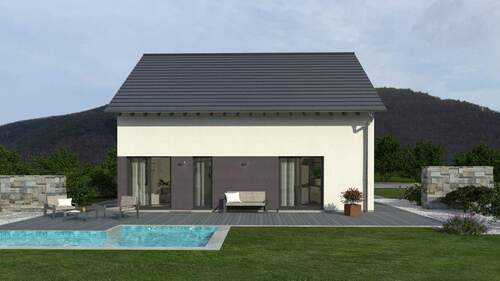 Ansicht Garten - Einfamilienhaus mit 187,00 m&sup2; in Friedrichsdorf zum Kaufen