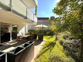 Tarrasse - Helle 4-Zimmer-Erdgeschosswohnung mit Garten, Tiefgaragenstellplatz & Außenstellplatz