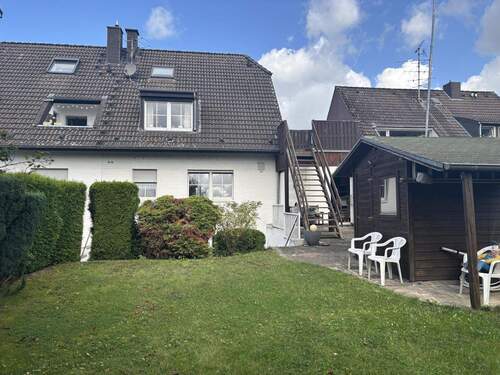 Rückansicht - 3 Zimmer Mehrfamilienhaus, Wohnhaus zum Kaufen in Krefeld