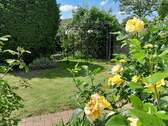 Garten mit Rosenpavillon - 