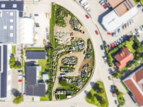 Vogelperspektive - Grundstück in Wettstetten zum Kaufen