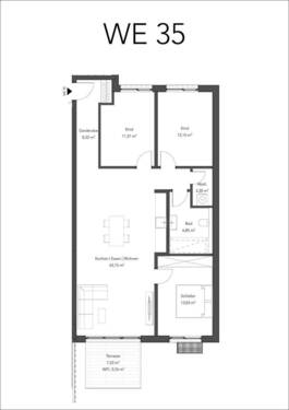 Bild 2 - 4 Zimmer Etagenwohnung in Aschaffenburg