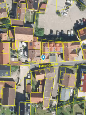 Luftbild - Einfamilienhaus mit 103,00 m&sup2; in Rimpar zum Kaufen