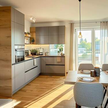 Küche - 3 Zimmer Etagenwohnung zum Kaufen in Nürnberg