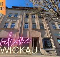 ++ charmante, stilvolle 1,5-Raum-Wohnung in Zwickau - schickes Tageslichtbad mit Wanne ++