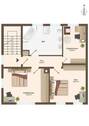Grundriss Obergeschoss - 8 Zimmer Doppelhaushälfte in Nürnberg