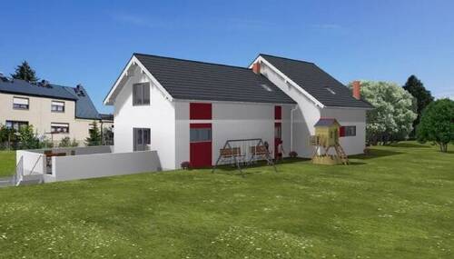 Hausvisualisierung - 5 Zimmer Doppelhaushälfte in Deilingen